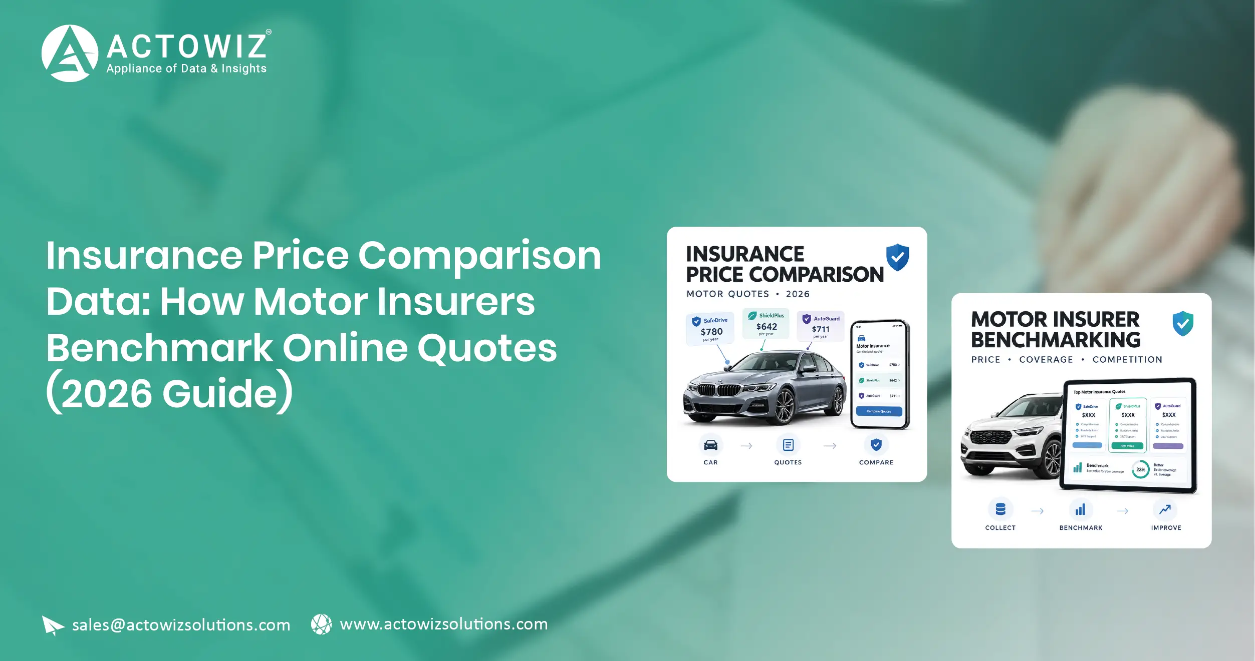 Insurance price comparison data: motor quote benchmarking guide 2026